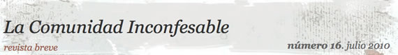 Comunidad Inconfesable